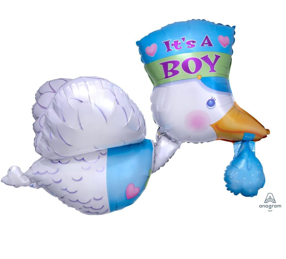 Μπαλόνι γέννησης Πελαργός It's a Boy
