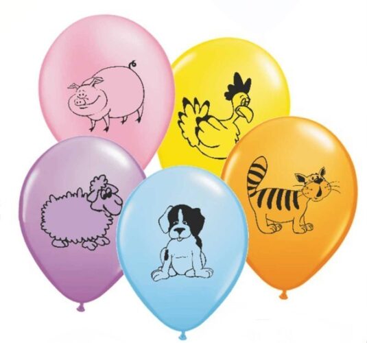 12" Μπαλόνι κατοικίδια Ζωάκια
