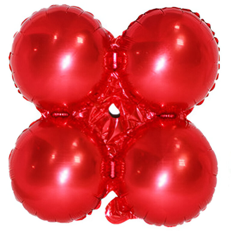 Μπαλόνι Κόκκινο 4πλο για γιρλάντα 40 εκ