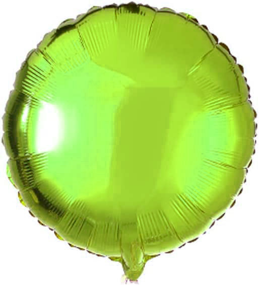 Μπαλόνι πράσινο στρογγυλό 18"
