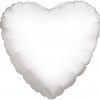 Μπαλόνι άσπρη καρδιά 18"