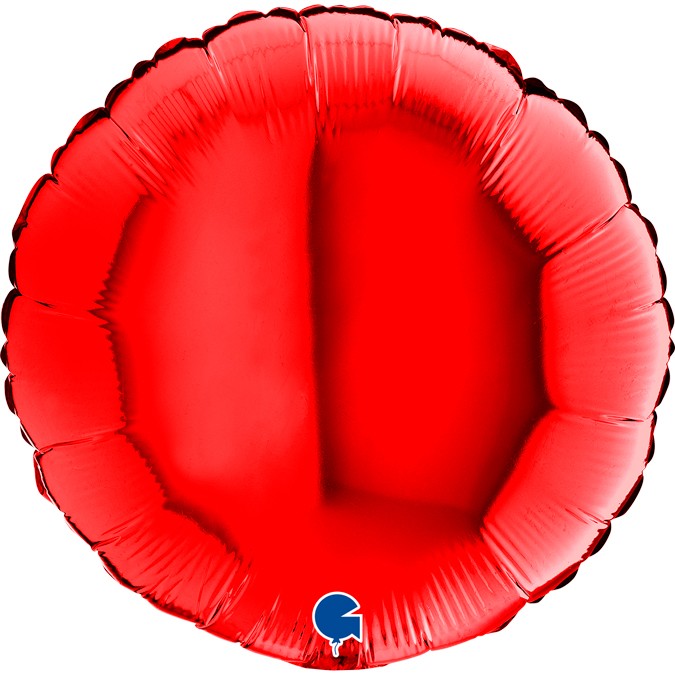 Μπαλόνι κόκκινο στρογγυλό 18"