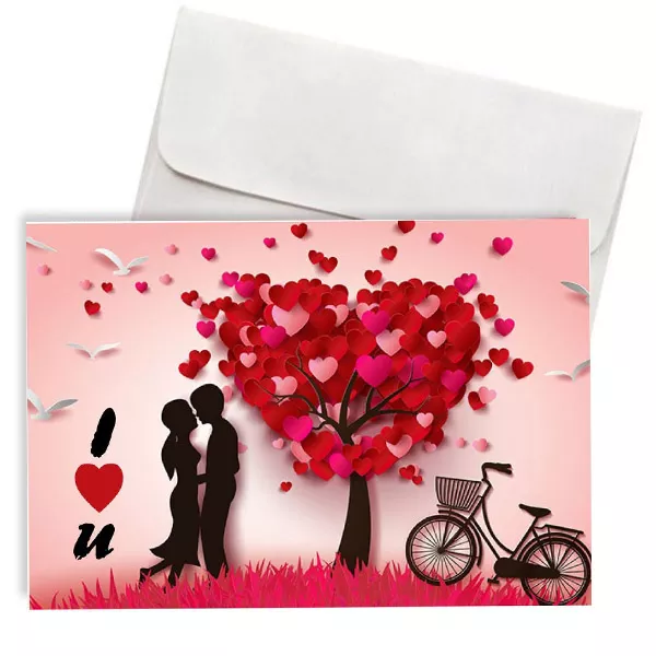 Κάρτα Αγάπης "I Love You" Δέντρο της αγάπης