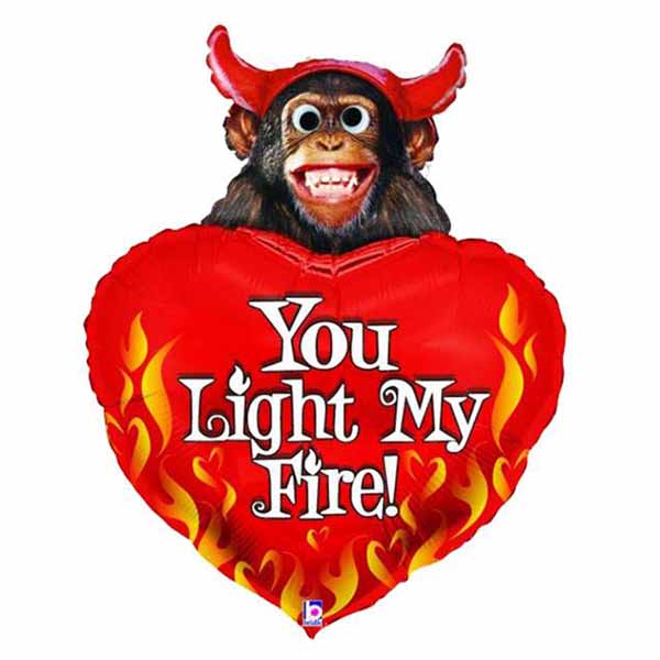 Μπαλόνι Μαϊμού “light my fire” 1 μέτρο
