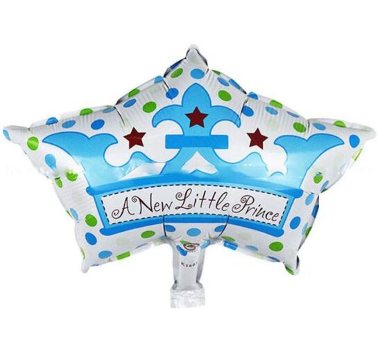Μπαλόνι γέννησης Στέμα 'New little Prince' 65 εκ