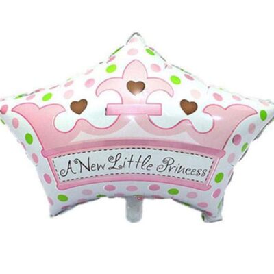 Μπαλόνι γέννησης Στέμα 'New little Princess' 68 εκ