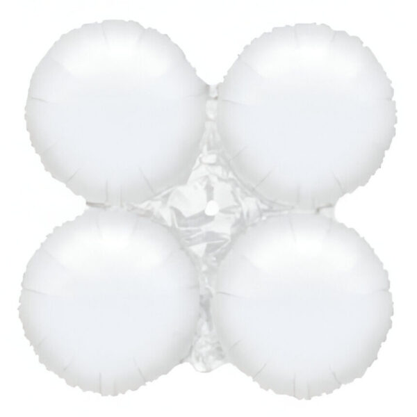 Μπαλόνι Λευκό 4πλο για γιρλάντα