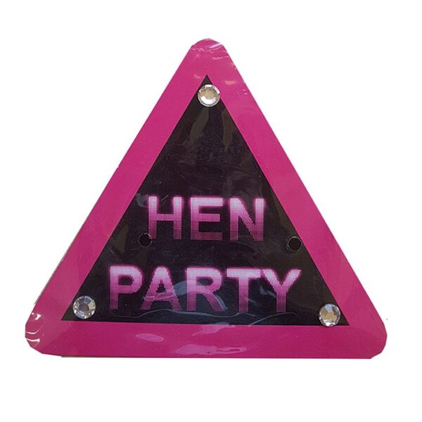 Προειδοποιητική Πινακίδα "Hen Party" 16 εκ