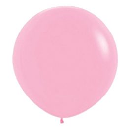 90cm - 36'' Bubble gum Ροζ μεγάλο μπαλόνι