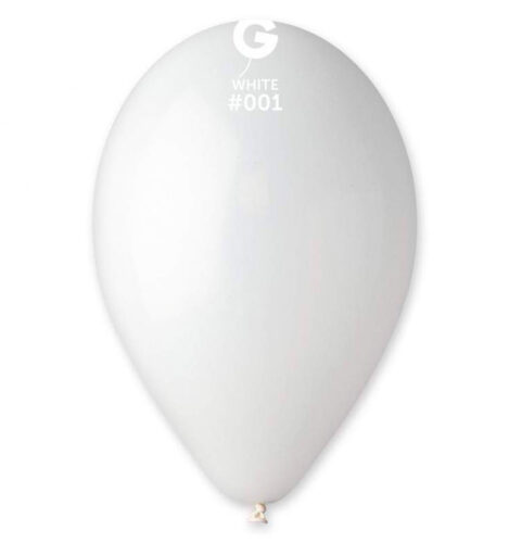 12″ άσπρο λάτεξ μπαλόνι