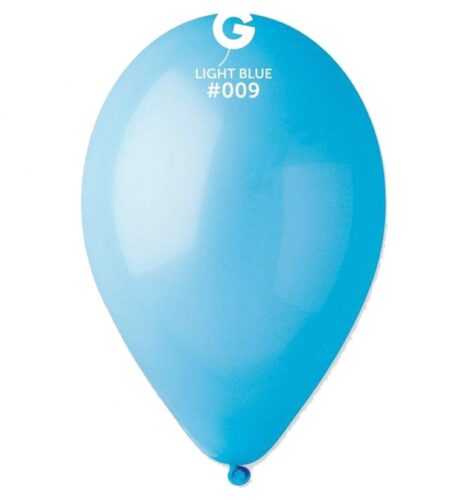 12″ γαλάζιο λάτεξ μπαλόνι