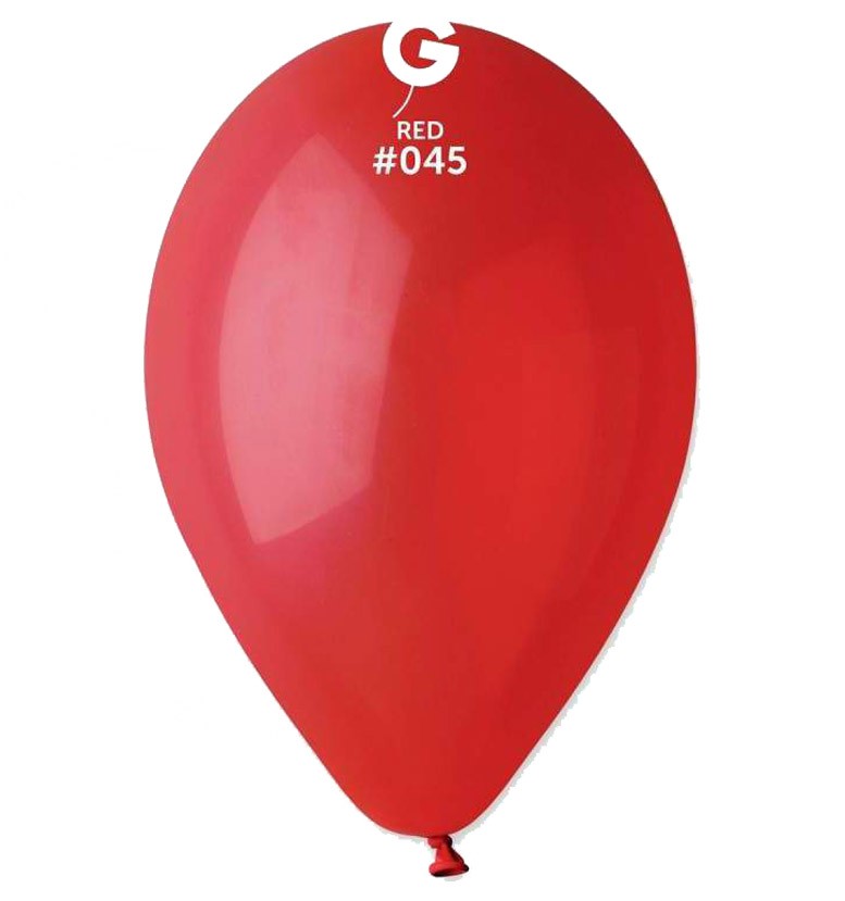 12″ κόκκινο λάτεξ μπαλόνι