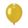 5" Χρυσό Μεταλλικό λάτεξ μπαλόνι