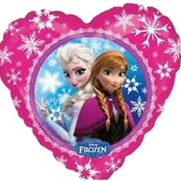 Μπαλόνι Καρδιά Frozen Elsa & Anna 45 εκ