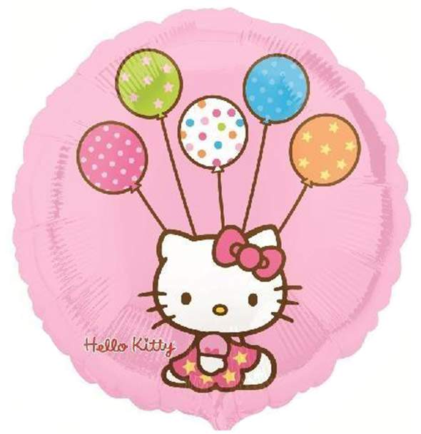 Μπαλόνι Hello Kitty με μπαλόνια