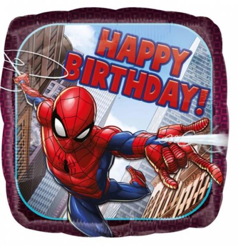 Μπαλόνι Spiderman Happy Birthday