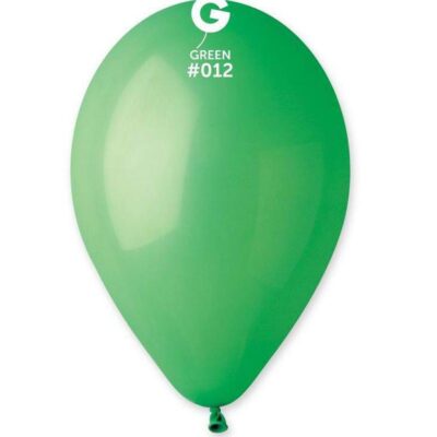 12″ πράσινο λάτεξ μπαλόνι