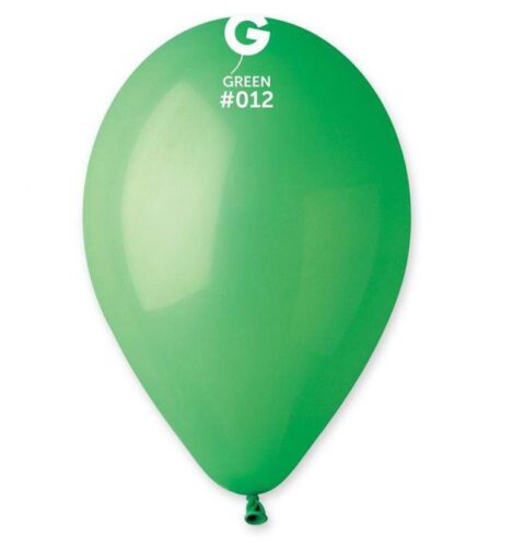12″ πράσινο λάτεξ μπαλόνι