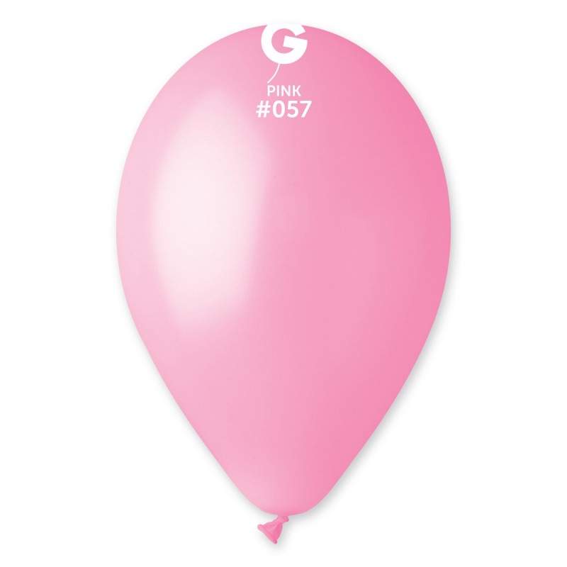 9" Ροζ λάτεξ μπαλόνι