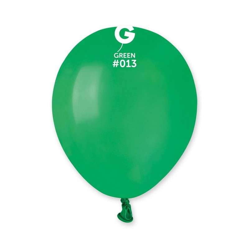5" Σκούρο Πράσινο λάτεξ μπαλόνι