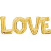 Μπαλόνι αγάπης Χρυσό Love 63 εκ