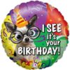 Μπαλόνι για γενέθλια Σκυλάκι 'I see its your birthday'