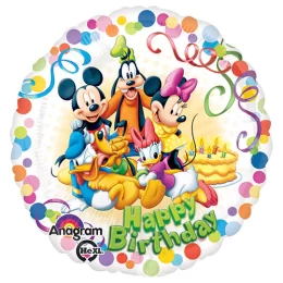 18" Μπαλόνι Mickey και παρέα Happy bday