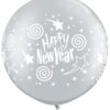 Μπαλόνι ασημί Happy New Year 90 εκ