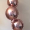 Μπαλόνι τρισδιάστατο Ροζ-Χρυσό ORBZ