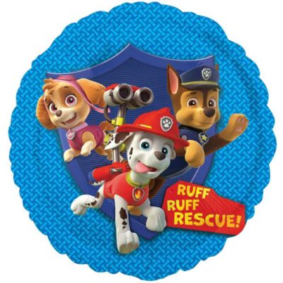 Μπαλόνι μπλε Paw Patrol στρογγυλό