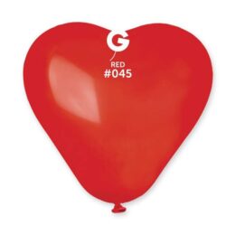 6" Μπαλόνι καρδιά κόκκινη