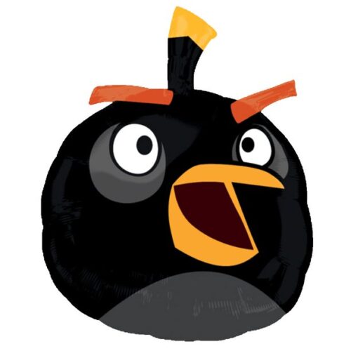 Μπαλόνι μαύρο Angry Bird