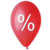 Μπαλόνι τυπωμένο σύμβολο %