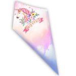 Χωνάκια ζαχαρωτών Μονόκερος