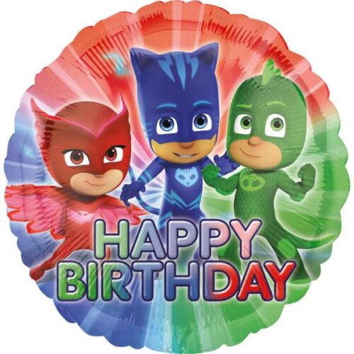 Μπαλόνι γενεθλίων PJ Masks Happy Birthday