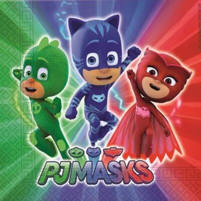 Χαρτοπετσέτες Pj Masks (20 τεμ)