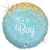 Μπαλόνι γέννησης Its a Boy με γκλίτερ 45 εκ