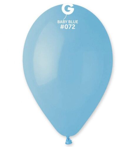 13″ baby blue λάτεξ μπαλόνι