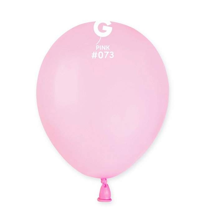 5" Baby Pink λάτεξ μπαλόνι