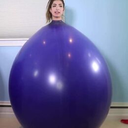 Τεράστιο Μπλε μπαλόνι που χωράει άνθρωπο