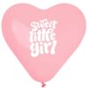 12" Μπαλόνι Καρδιά Sweet Little Girl