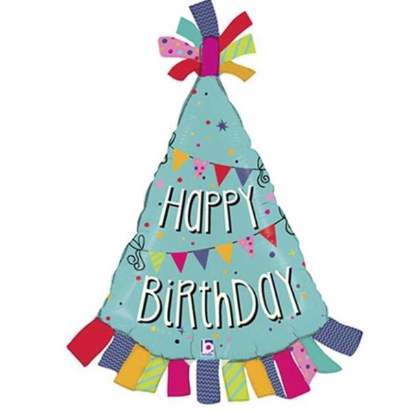 Μπαλόνι Καπέλο "Happy Birthday" 85 εκ