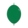 6″ Πράσινο μπαλόνι Link-O-Loons με ουρίτσα