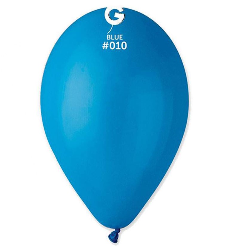 12″ μπλε λάτεξ μπαλόνι
