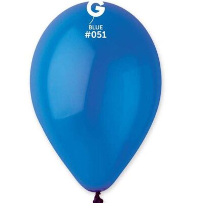 13″ crystal μπλε λάτεξ μπαλόνι