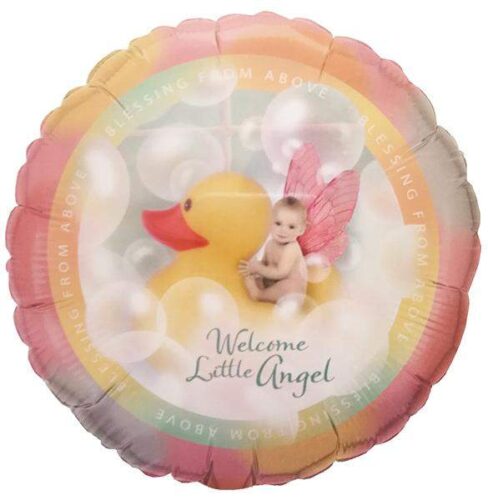 Μπαλόνι γέννησης Welcome Little Angel 45 εκ