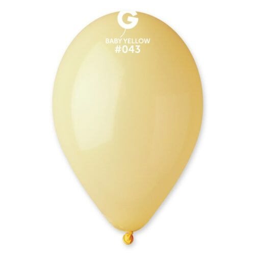13" Baby Κίτρινο λάτεξ μπαλόνι