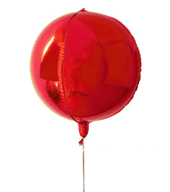 Μπαλόνι τρισδιάστατο Κόκκινη σφαίρα