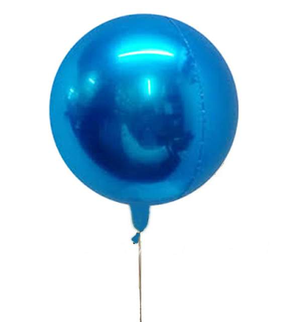 Μπαλόνι τρισδιάστατο Μπλε σφαίρα