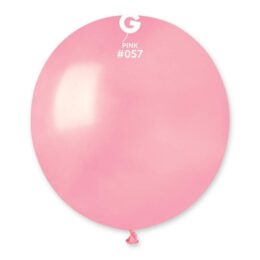 48cm - 19'' Ροζ μεγάλο μπαλόνι